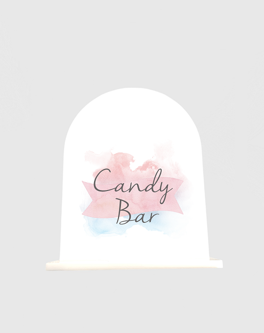 Søde candybar skilte til din fest som kan bruges igen og igen